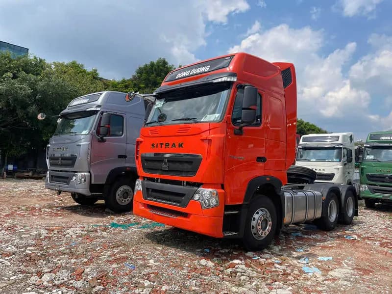 Đầu kéo Đông Dương T7H 6x4 440HP (Cầu Dầu)