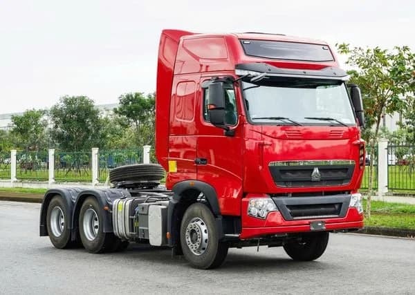 Đầu kéo Đông Dương T7H 6x4 440HP (Cầu Dầu) 8