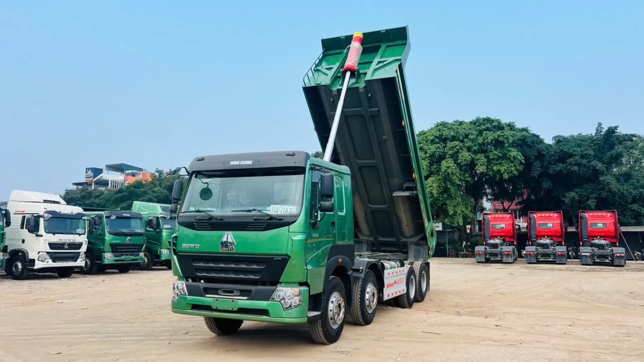 Thùng ben chịu lực, hệ thống thủy lực mạnh