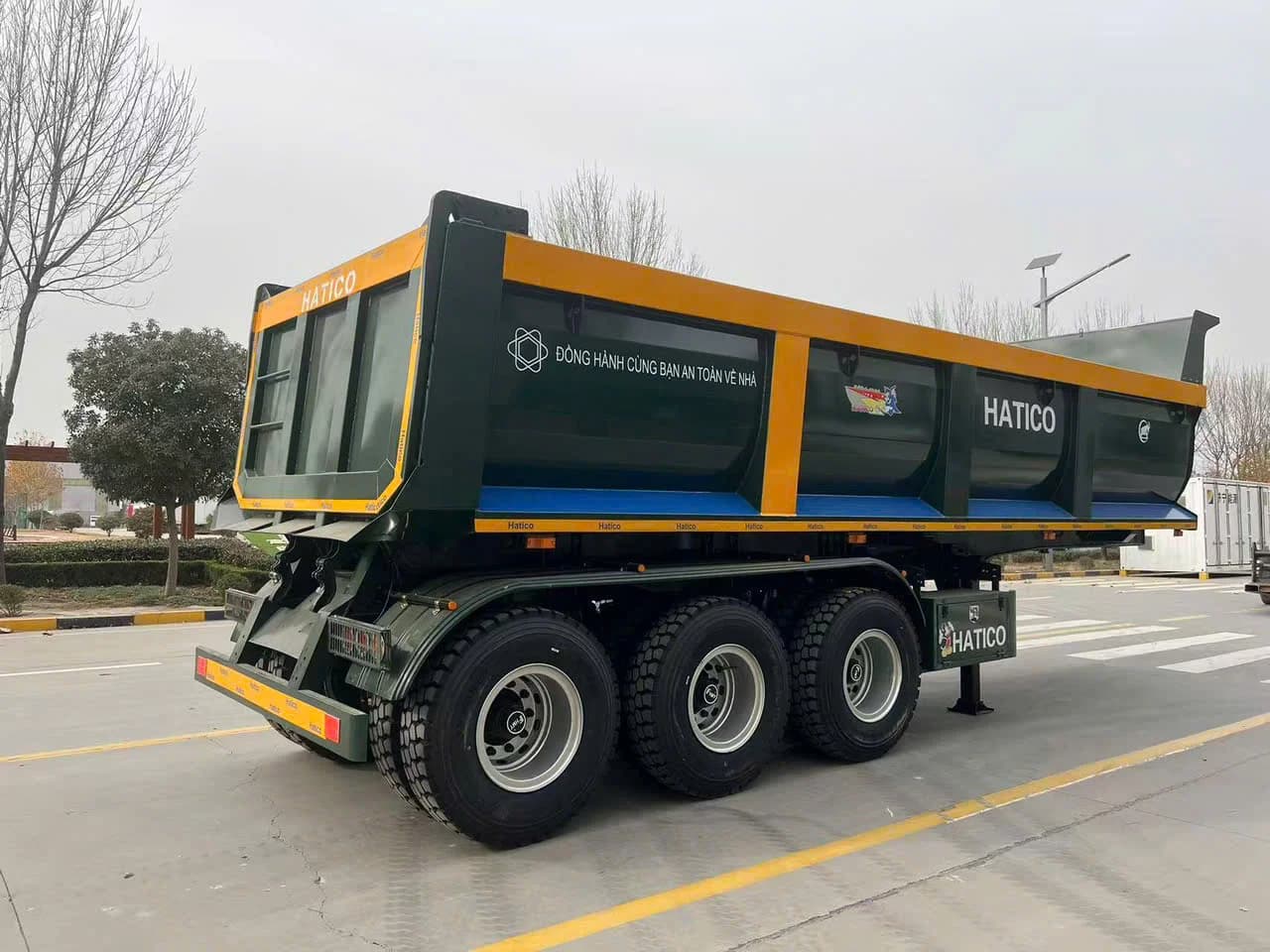Moóc ben U 8.7 tấn - Lốp có săm 4