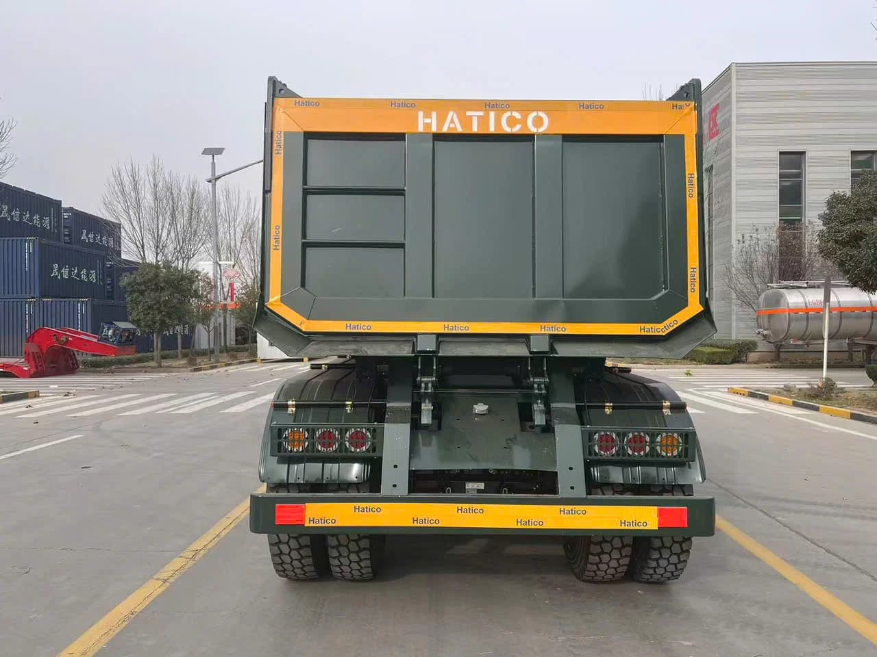 Moóc ben U 8.7 tấn - Lốp có săm 5
