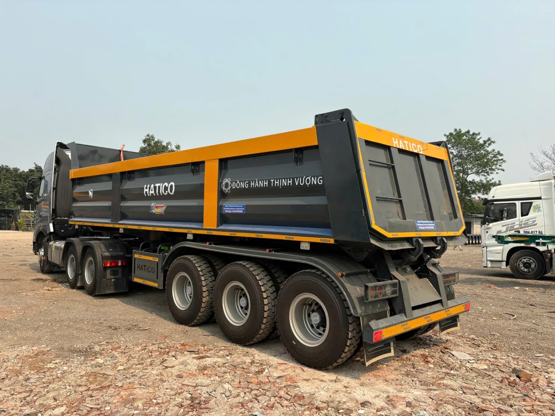 Moóc ben vuông 9,5 tấn 2