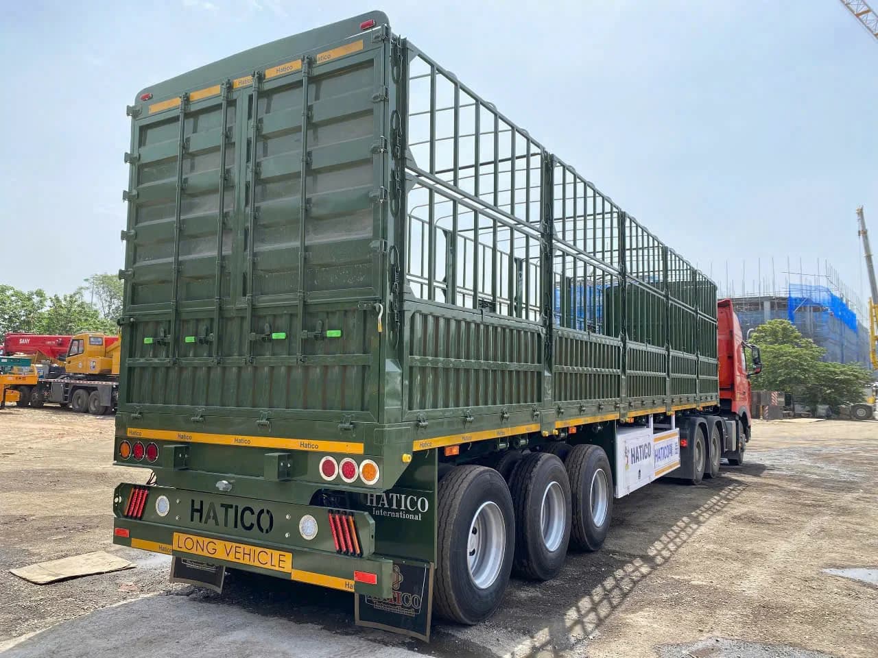 Moóc mui (rào) khung bửng 1m - lốp không săm 3